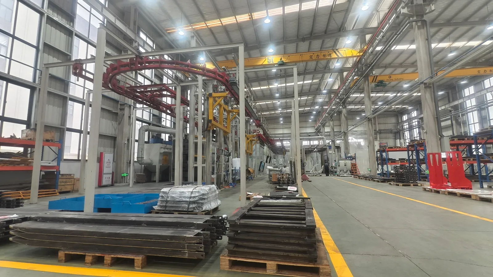 Impetus forklift intelligent assembly line — Industry 4.0 production