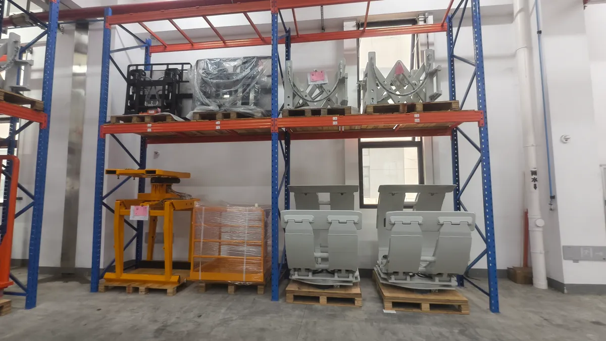 Impetus ready-to-ship forklift inventory warehouse — fast global delivery