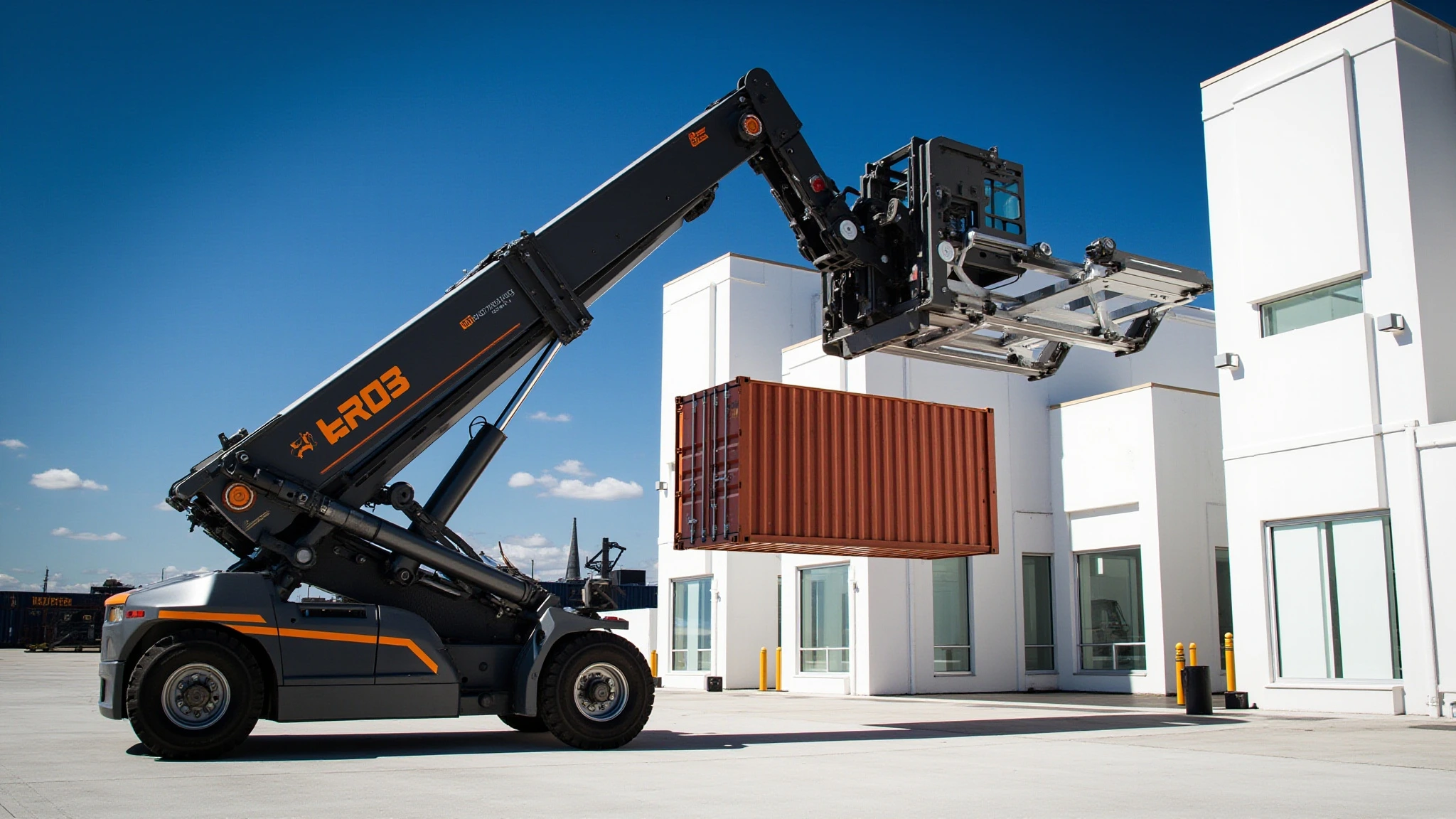 Impetus Port Machinery — Reach Stackers / Container Handlers
