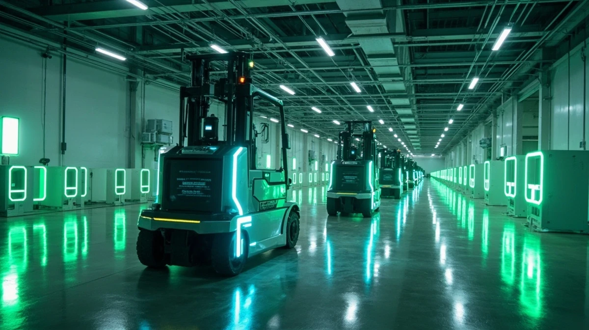 Electric Forklift Revolution: Lithium Dominates — Impetus Technology Report