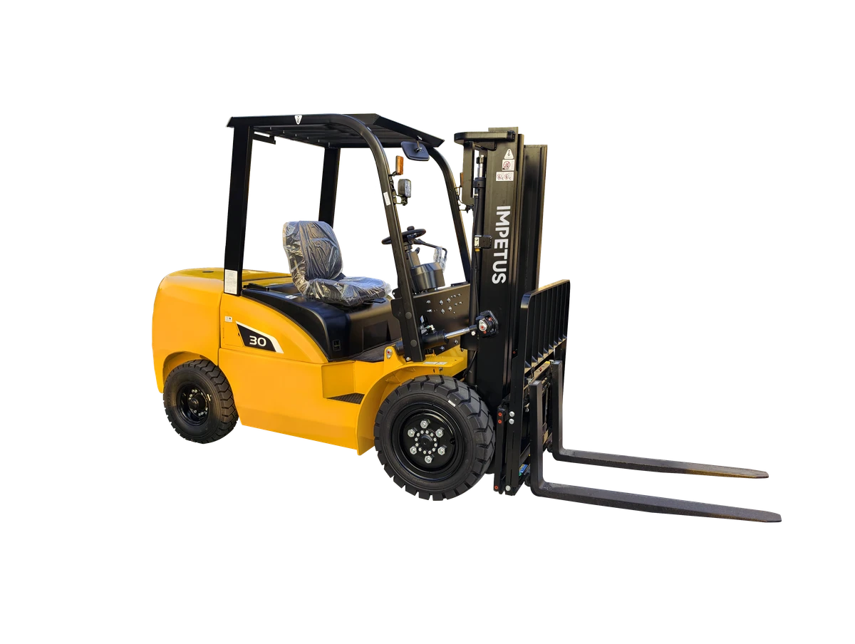 3.8 Ton Diesel Forklift - building-materials application