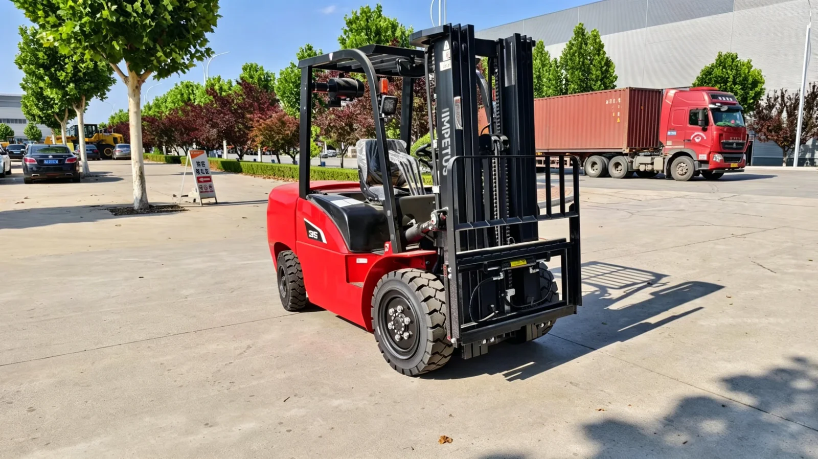 3.5 Ton Diesel Forklift — Impetus FD35 detail view 2
