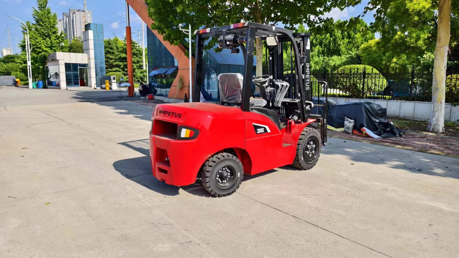 3.5 Ton Diesel Forklift — Impetus FD35 detail view 3