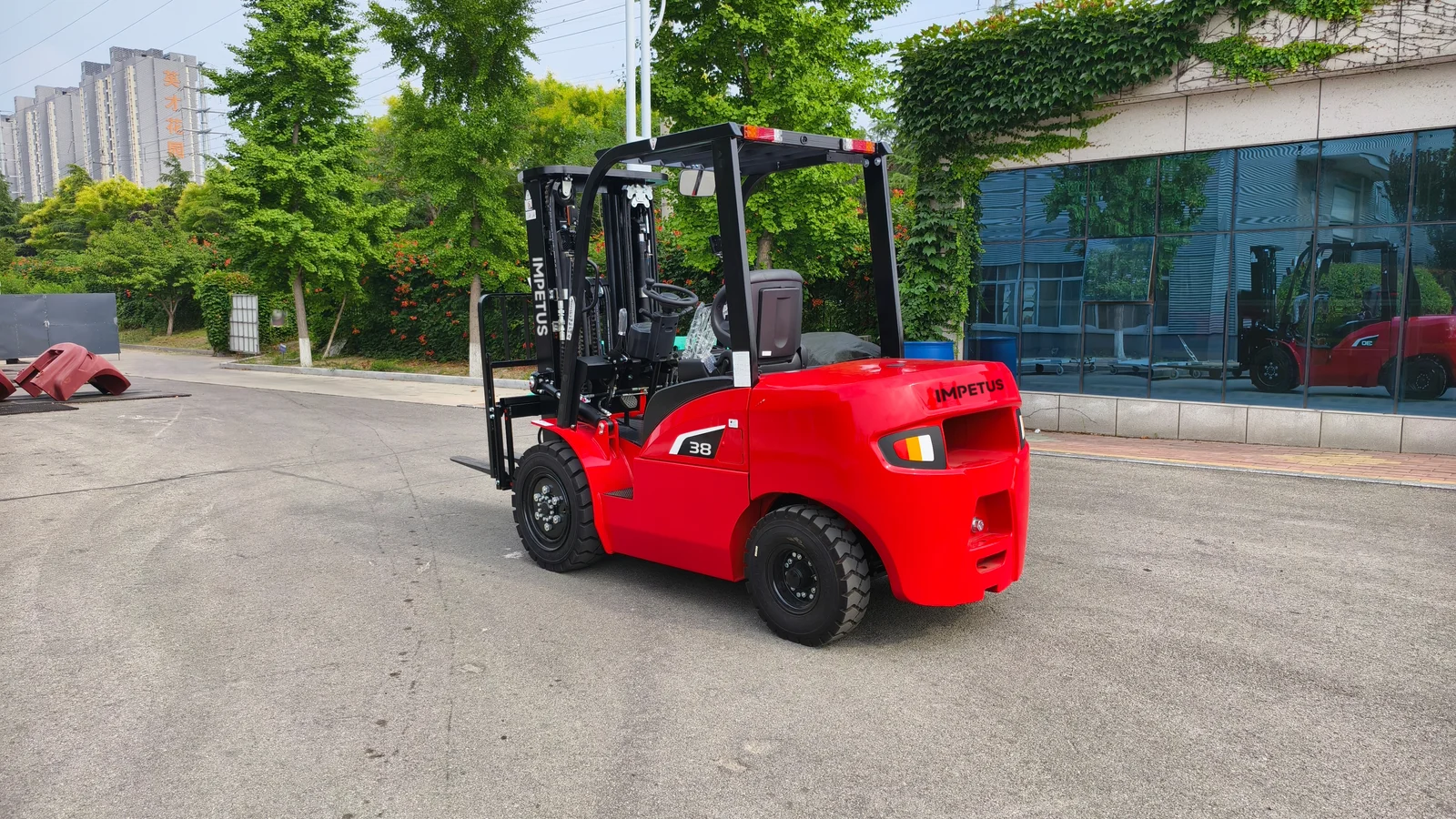 3.8 Ton Diesel Forklift — Impetus FD38 detail view 5