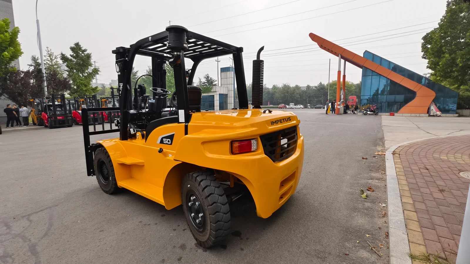 5 Ton Diesel Forklift — Impetus FD50 detail view 5