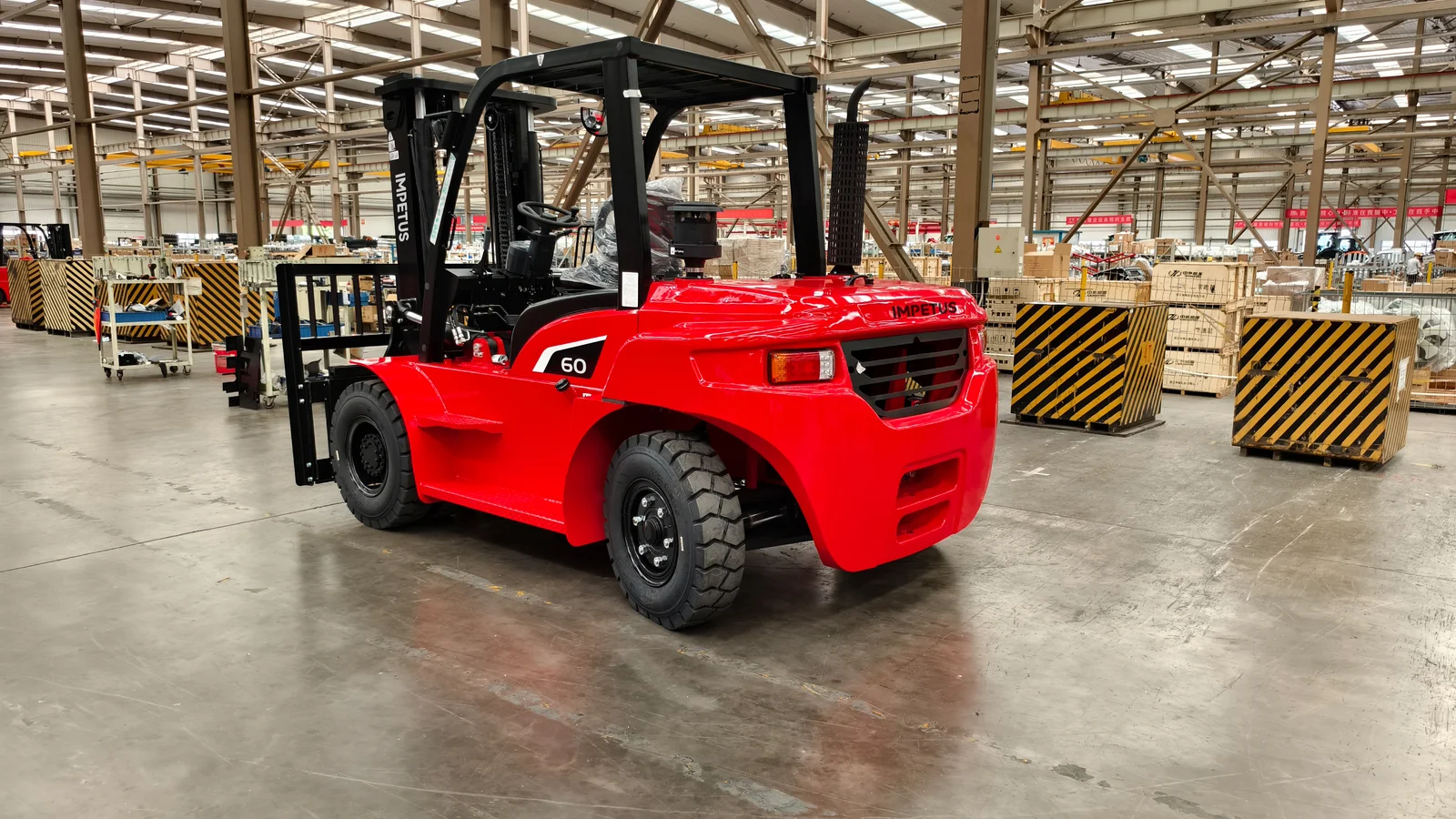 6 Ton Diesel Forklift — Impetus FD60 detail view 4