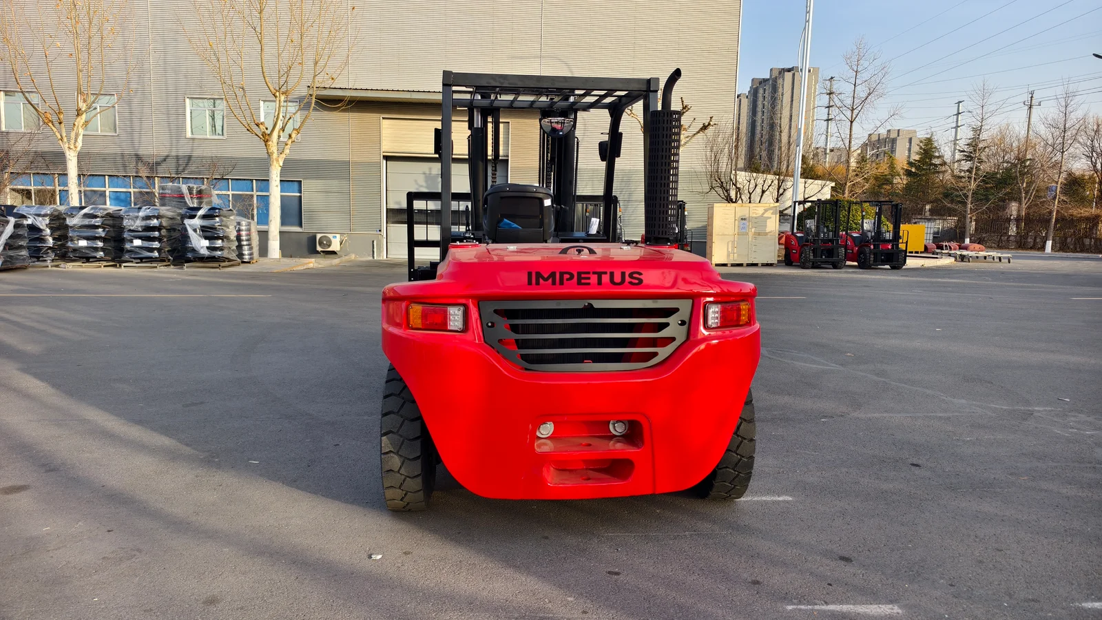 8 Ton Diesel Forklift — Impetus FD80 detail view 4