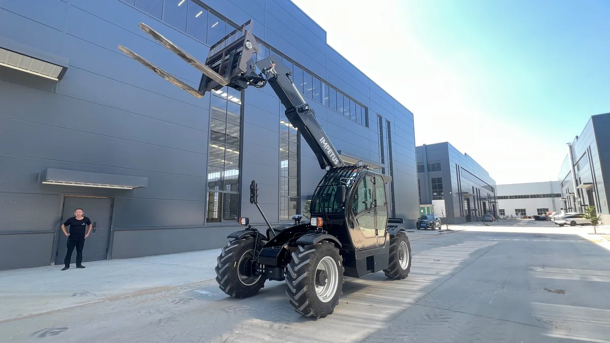 4 Ton 7m Telehandler — Impetus T4007 detail view 4