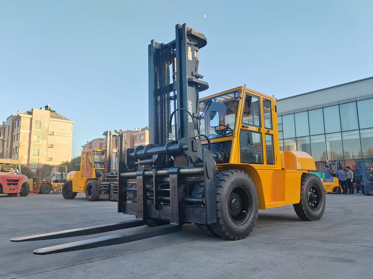 10 Ton Diesel Forklift — Impetus FD100 detail view 2