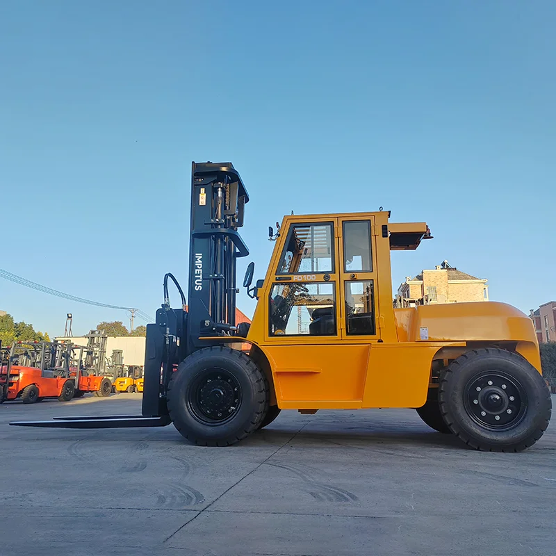 10 Ton Diesel Forklift — Impetus FD100 detail view 9