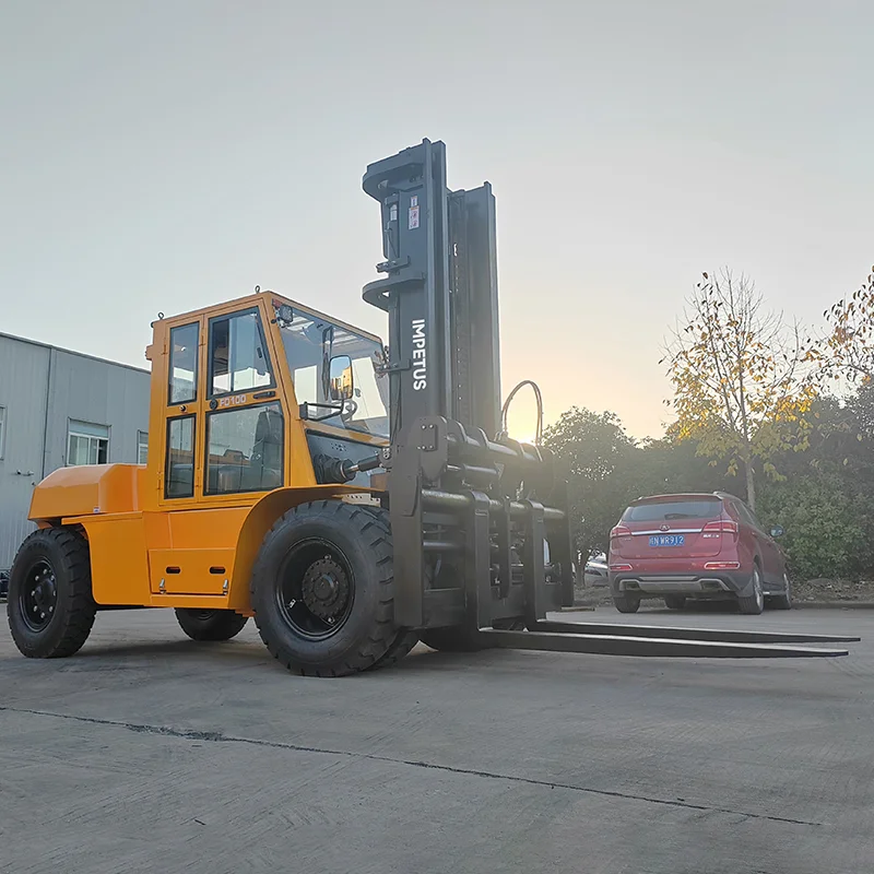 10 Ton Diesel Forklift — Impetus FD100 detail view 11