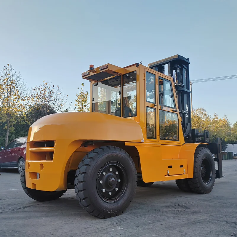 10 Ton Diesel Forklift — Impetus FD100 detail view 12