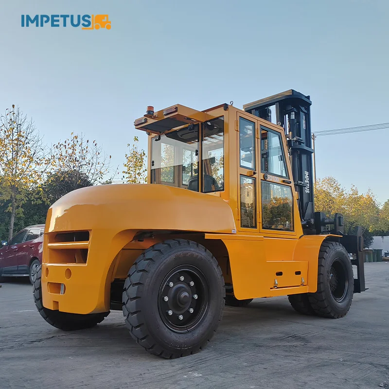 10 Ton Diesel Forklift — Impetus FD100 detail view 19