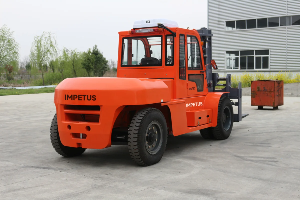 12 Ton Diesel Forklift — Impetus FD120 detail view 6