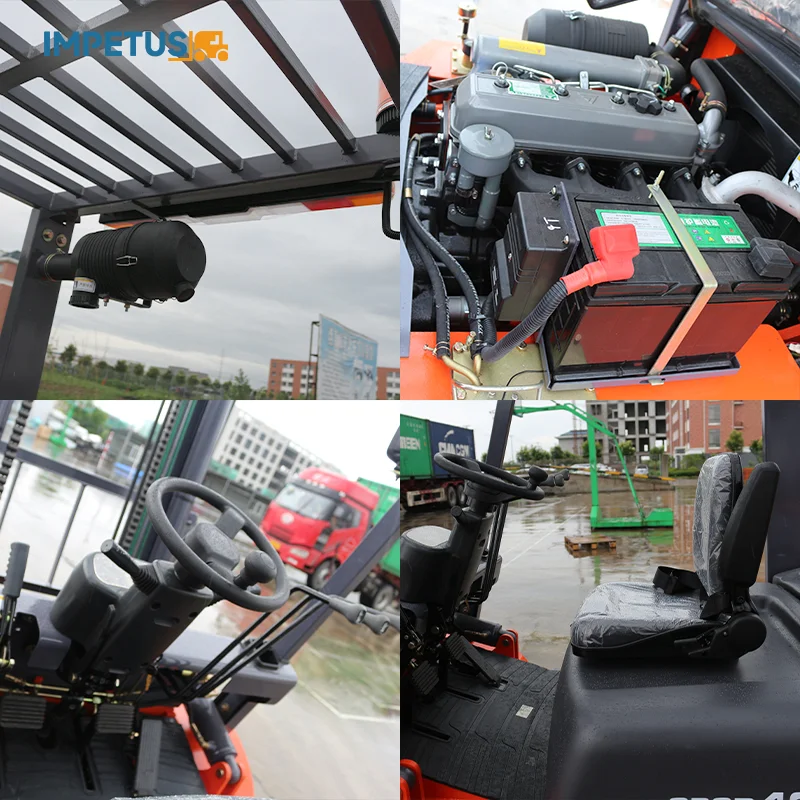 4 Ton Diesel Forklift — Impetus FD40 detail view 17