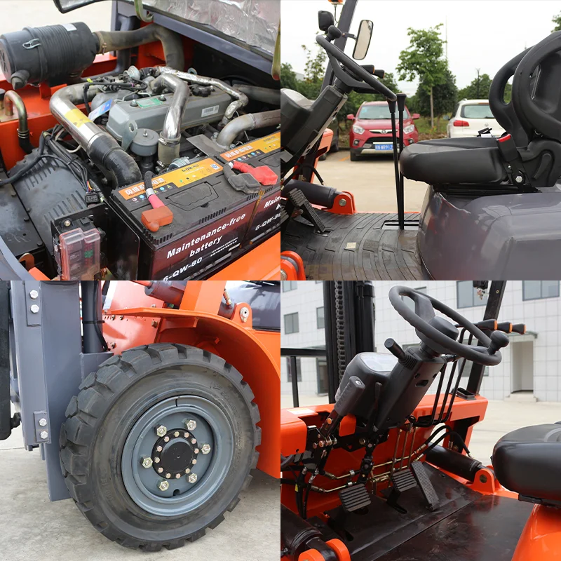 5 Ton Diesel Forklift (Small) — Impetus FD50 detail view 12