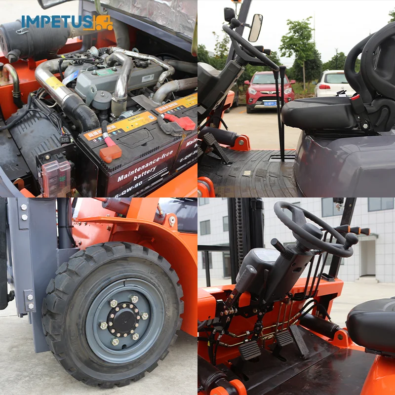 5 Ton Diesel Forklift (Small) — Impetus FD50 detail view 18