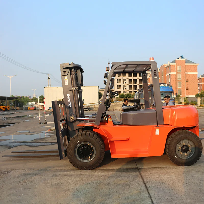 6 Ton Diesel Forklift — Impetus FD60 detail view 7