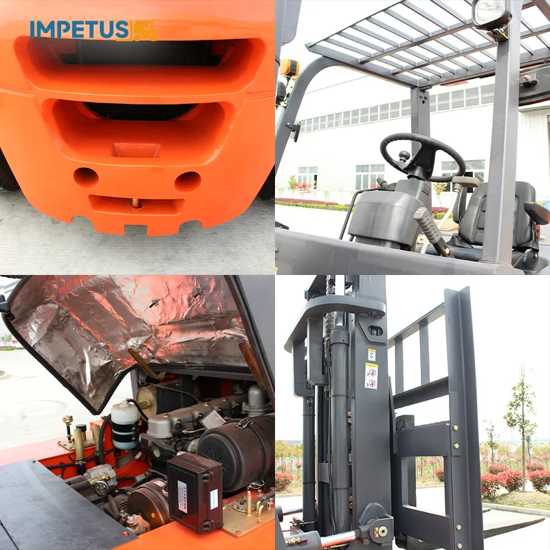 7 Ton Diesel Forklift — Impetus FD70 detail view 22