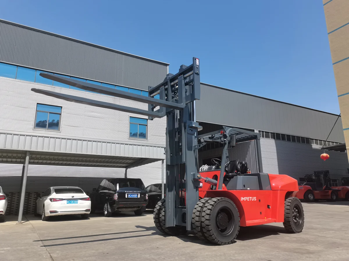 10 Ton Heavy Forklift — Impetus FD100 10000 kg Diesel forklift
