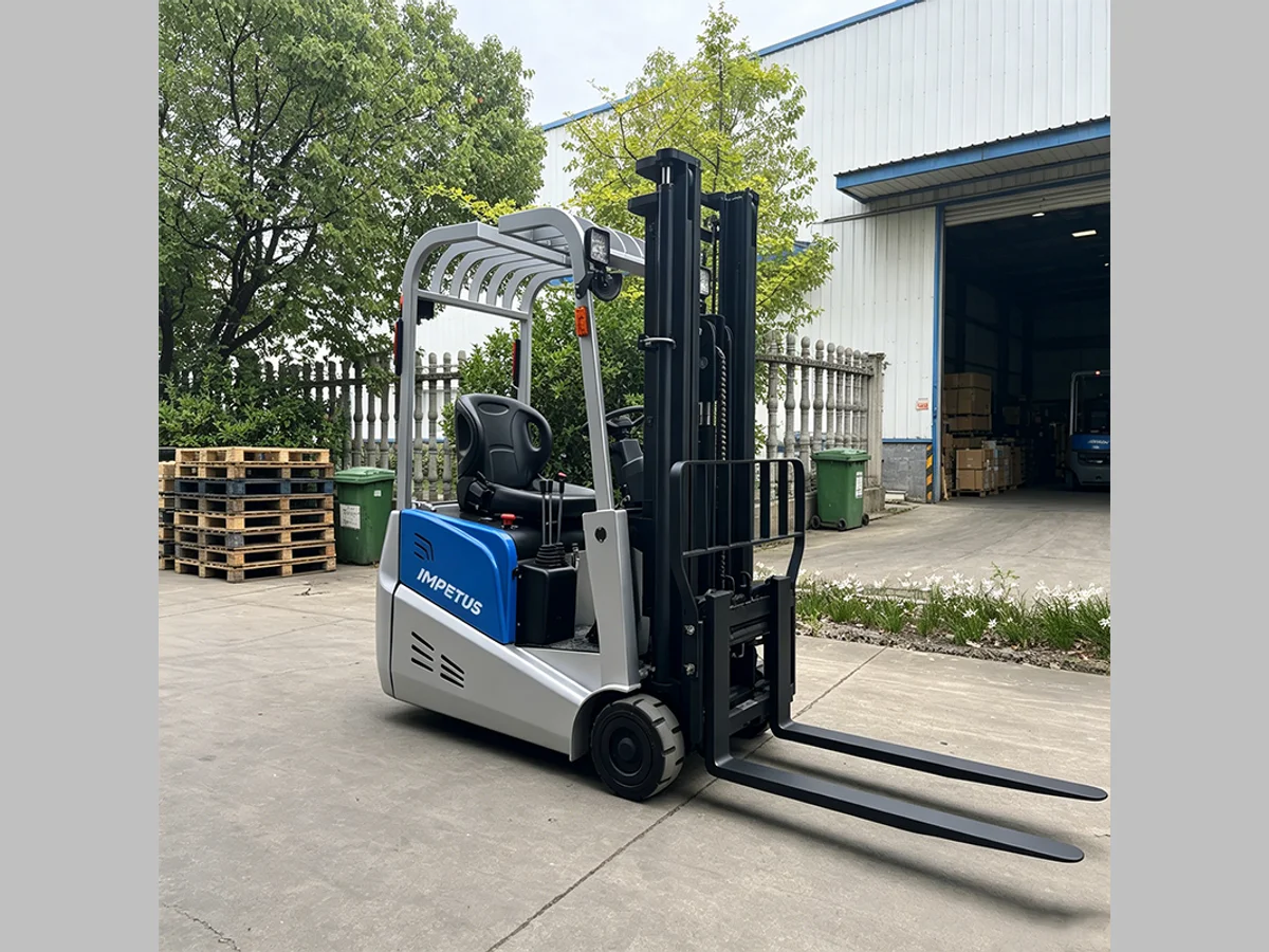 1 Ton 3-Wheel Electric Forklift — Impetus FB10A detail view 4