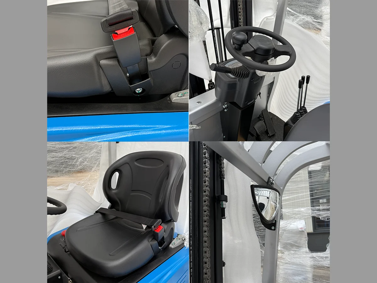 1 Ton 3-Wheel Electric Forklift — Impetus FB10A detail view 6